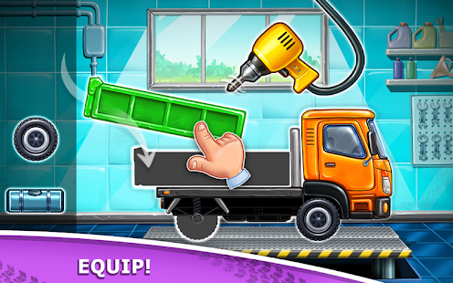 Bilder Truck games for kids - build a house 🏡 car wash - Img 1