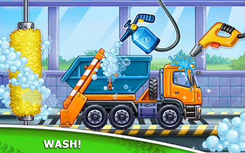 Bilder Truck games for kids - build a house 🏡 car wash - Img 2