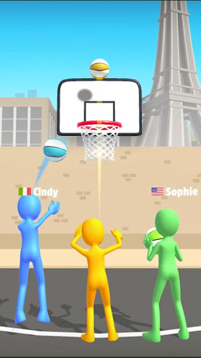 Bilder Five Hoops - Basketball Game - Img 1